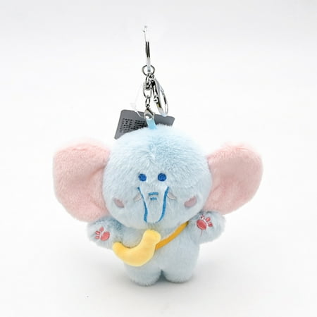 

Plush Cartoon Animal Shape Stuffed Doll Schoolbag Accessories Pendant Kids 12cm Elephant