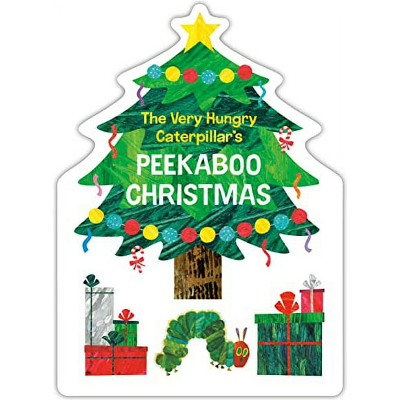 Pre-Owned: The Very Hungry Caterpillar's Peekaboo Christmas (The World of Eric Carle) (Paperback, 9780593521731, 0593521730)