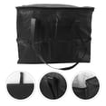 thumbnail image 4 of SHISUYAN Sac d'Épicerie Réutilisable Sac Isotherme Sac de Courses Robuste (Noir), 4 of 8