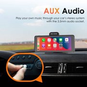 Rexing Wireless Apple CarPlay & Android Auto Display with 4K Dash Cam