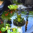 thumbnail image 5 of CARRFA Floating Resin Frog Figurine Pond Decor, Water Floating Frog Ornament, Animal Gardening Gifts for Home Yard Garden Pond Decoration, 5 of 10