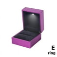 thumbnail image 1 of Wmool LED Light Box with LED Light Black Engagement Jewelry Pendant Box * 40Pcs, 1 of 9