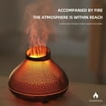thumbnail image 1 of Diffuseur de Flamme 130ml Diffuseur de Feu de Camp Humidificateur de Flamme Coloré Petit Diffuseur d'Huiles Essentielles pour Chambre Bureau, 1 of 10