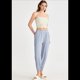 thumbnail image 4 of Pantalones de Yoga Largos para Mujer, Ajustados, Informales, Cómodos, para Gimnasio, Senderismo, Cintura Elástica, Color Azul Glaciar, XL, 4 of 8