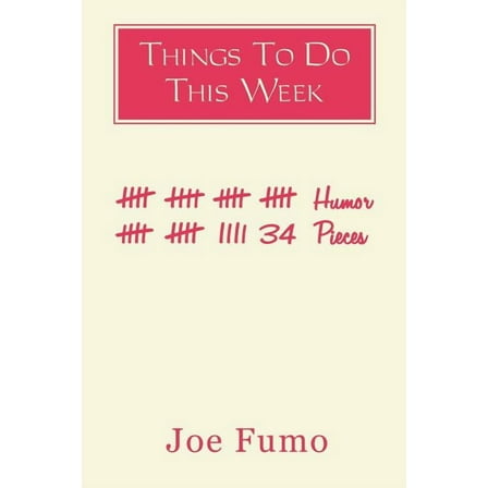 Things to Do This Week