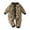 O-Brown1862, variant on CUZIBR Baby Girls Boys Cartoon Leopard Print Jumpsuit Oneise Romper Winter Warm Clothes Birthday Dailywear For Toddler
