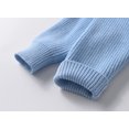 thumbnail image 6 of lnmuld Sweaters for Hand Embroidered Floral Knit Sweater for Girls Soft Yarn Pullover Top for Toddlers and Cozy Winter Wear Festive Holiday Outfit Size:5-6 Years, 6 of 8