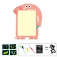 thumbnail image 3 of HILABEE Drawing Board Pad, Drawing & Writing Tablet for Toddlers, Painting Board Educational Toy Light Drawing Developing Toy Luminous Board Elephant, 3 of 9