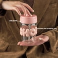 thumbnail image 5 of HOLOHOLO Lipstick Sip Bottle, 12oz Pink Drinking Cups High Borosilicate Glass, Flexible & Travel-Friendly, 5 of 6