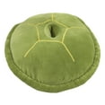 thumbnail image 1 of Almohada de peluche suave con forma de caparazón de tortuga verde, cómoda y antideslizante, ideal para sillas, sofás y decoración del hogar., 1 of 6