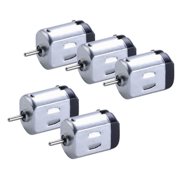 lionlar 5x Miniature Motor Vibration Motor Small Electric Motor for DIY Car Model Making