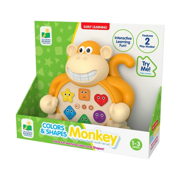 The Learning Journey Early Learning - Colors & Shapes Monkey