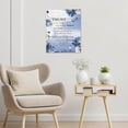 thumbnail image 3 of Framed Trust in the Lord Proverbs 3:5-6 Canvas Wall Art - Christian Daisy & Butterfly Floral Wall Decor, Ready to Hang Religious Scripture Prints for Living Room, Bedroom & Home, 3 of 6
