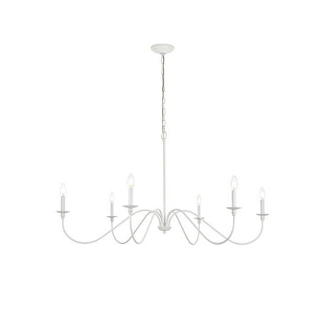 

48 in. Rohan Chandelier White