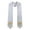 Gray, variant on MOMOJIA Clerical Embroidered Stole Reversible Fringed Clergy Stole For Priest Pastors