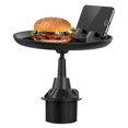 thumbnail image 1 of Car Food Cup Holder Tray Adjustable Car Tray Table Swivel Arm, 1 of 4