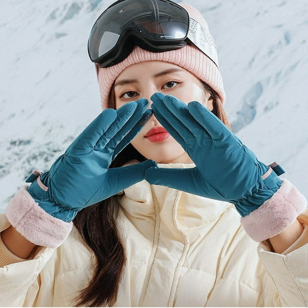 Gants de Ski et de neige imperméables, coupe-vent, isolants pour