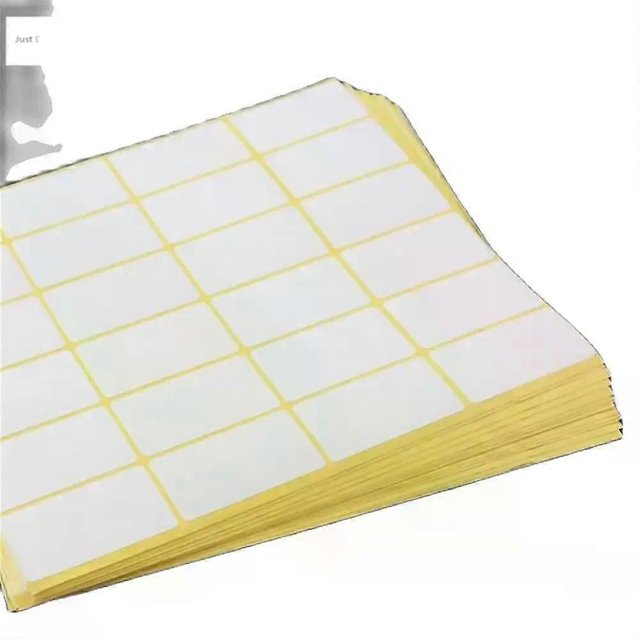 White Blank Paper Label Self Adhesive Sticker Labels Tags Writable Price Label Stickers