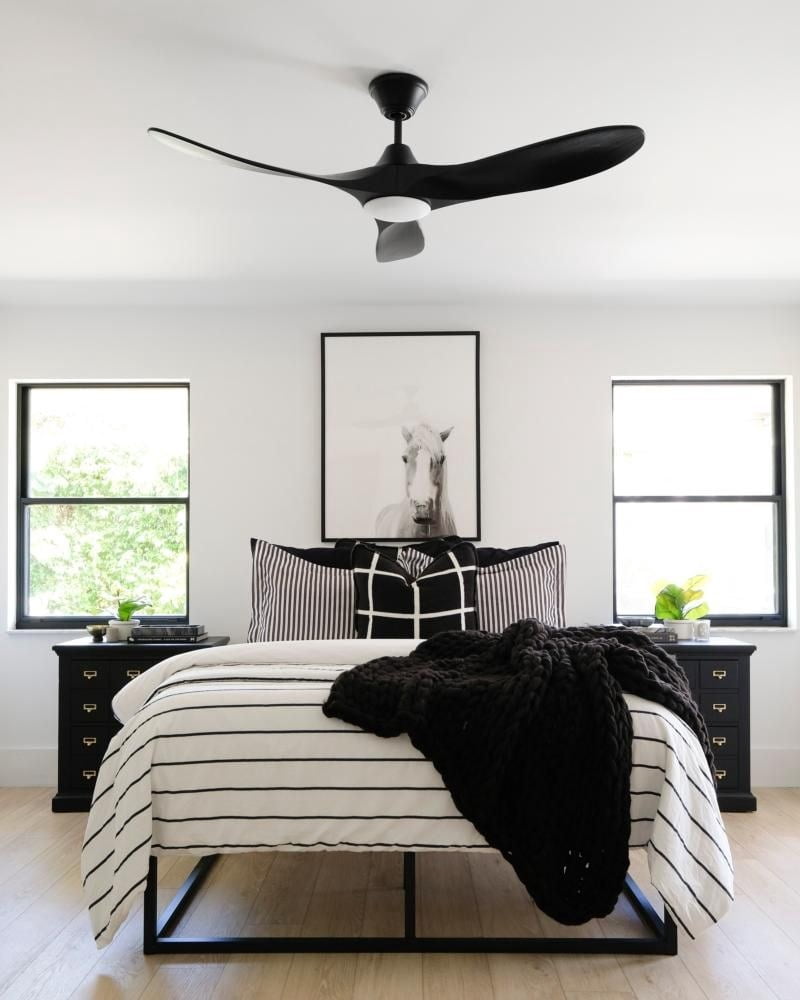 3 Blade 52 inch Ceiling Fan with Light Kit-Aged Pewter Finish-Light Grey Weathered Oak Blade Color Bailey Street Home 96-Bel-3087740