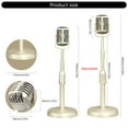 thumbnail image 3 of Retro Microphone Model Adjustable Height Faux Old Fashioned Mic Props for Creative Photography Enthusiasts and Studios, 3 of 8