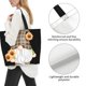thumbnail image 3 of Disketp Sunflower Gnomes 4 Bolsa Tote Estampada para Mujer, Bolso de Hombro y de Mano para Compras y Viajes, 3 of 8