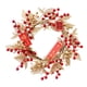 thumbnail image 3 of Corona de año Nuevo Corona de Flores Artificiales para Puerta Delantera, decoración Corona de año Lunar 2024 para Festival de Primavera Vacaciones de Fruta roja, 3 of 9