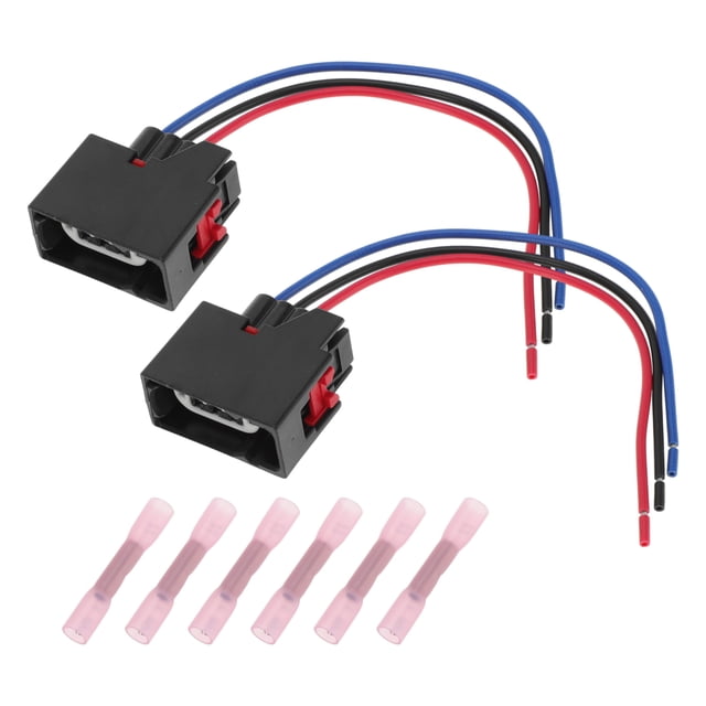 Conector de pigtail de socket de señal de giro No.55277414AA para Dodge para Ram 1500 2009-2010, conector de luces de señal de giro 2 piezas reemplaza No.68226719AA