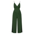 thumbnail image 6 of CHUMUD Women's Wide Leg Jumpsuits Pleated Sleeveless Cocktail Formal Jumpsuit Pants for Dressy, 6 of 6