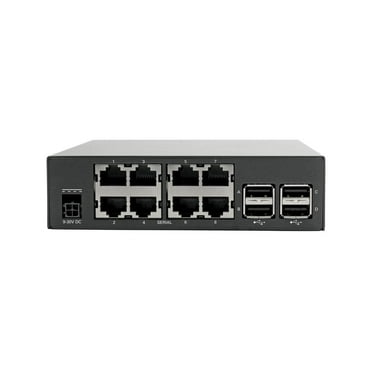 Tripp Lite 8-Port Serial Console Server with Dual GbE NIC, 4Gb Flash and 4 USB Ports (B093-008-2E4U)