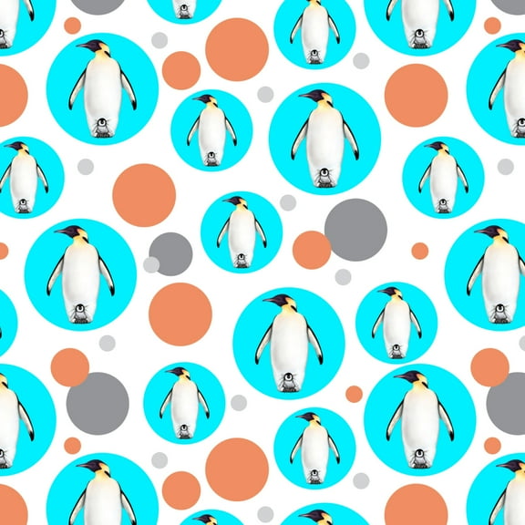 Penguin and Baby Chick Nestling Premium Gift Wrap Wrapping Paper Roll