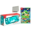 Nintendo Switch Lite 32GB Handheld Video Game Console in Turquoise with Yoshi's Crafted World Game Bundle