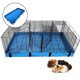 thumbnail image 2 of Methold Guinea Pig Cage Bottom Cover Parts Dwarf Squirrel Hamsters for Bunnies Hábitats y jaulas para animales pequeños, 2 of 4