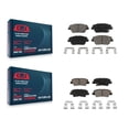 thumbnail image 1 of CMX Front Rear Ceramic Brake Pads Kit for Car Kia Optima with Electric Parking KCX-100120, 1 of 9