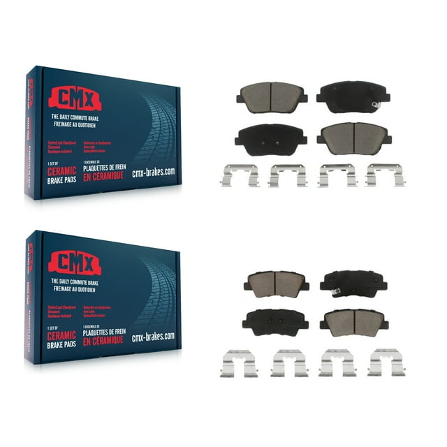 CMX Front Rear Ceramic Brake Pads Kit for Car Kia Optima with Electric Parking KCX-100120