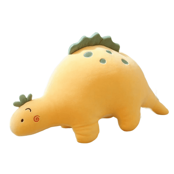 Bubble Dragon Stuffed Animal Dinosaur Stuffed Animal Pillow, Cute Plush Animal Pillow, a Great Gift for Children (Yellow 18 inches)