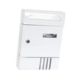 thumbnail image 1 of Luzkey Wall Mount Mailboxes for Outside Letterbox Lockable Large Capacity Easy Installation Magazines Post Postbox for External Gate White, 1 of 8