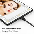 thumbnail image 6 of Car Makeup with LED Lights - Portable Vanity for Both Men and Women Ideal for Travel Compact and Bright Light for Car and Home Use, 6 of 7