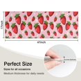 thumbnail image 5 of Strawberry Plants Fruit Flower Pink Pattern Kitchen Rug Mat,Kitchen Runner Rugs Non Skid Washable,Decorative Kitchen Floor Mats for Kitchen,Sink,Laundry,17"X47", 5 of 5