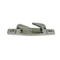 thumbnail image 3 of 6" Stainless Steel Boat Angled Left Deck Dock Mooring Rope Cleat Chock 2 Pcs, 3 of 8
