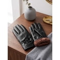 thumbnail image 2 of Deago Women's Classic Gloves Driving Winter Warm Nappa Leather Gloves, 2 of 7