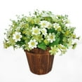 thumbnail image 4 of opvise 1 Bouquet 28 Heads Artificial Fake Cute Flower Home Wedding Garden Decor, 4 of 8