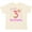 Natural, variant on Inktastic It's My Third Birthday Girls Toddler T-Shirt