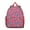 Red-18, variant on Minimalist Dog Design Student Backpack – Playful Puppy Paw Print with Bone and Tail Cartoon Design, Artistic Watercolor Style for School