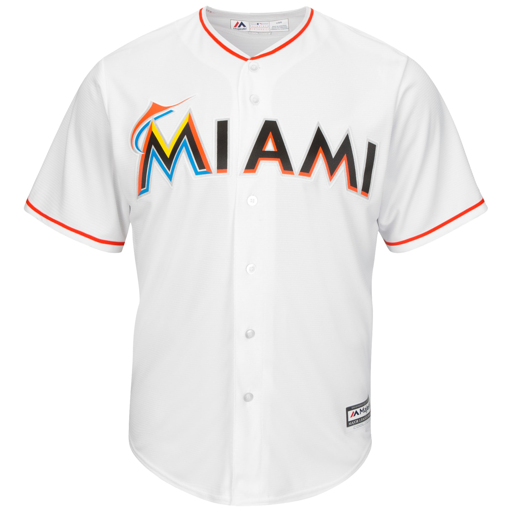 majestic marlins jersey