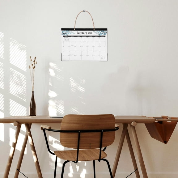 RENACLIPY Yearly Wall Calendar Hanging Paper Multi General Users Home Office Wall Hanging 1Pack