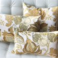 thumbnail image 3 of Pillow Decor Harvest Floral Yellow 12x20" Pillow Cover, 3 of 4
