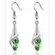 thumbnail image 1 of Pendientes de estilo joyería con brillantes diamantes de cristal austriaco, pendientes de pianista, regalo ideal, cómodos de llevar, buen material, 1 of 6