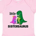 thumbnail image 4 of Inktastic Little Sistersaurus Girls Baby Bodysuit, 4 of 5