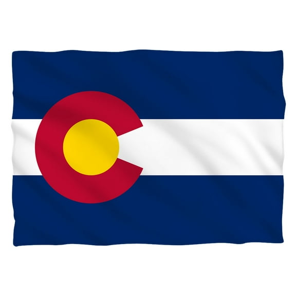 Colorado Flag (Front Back Print) Pillow Case