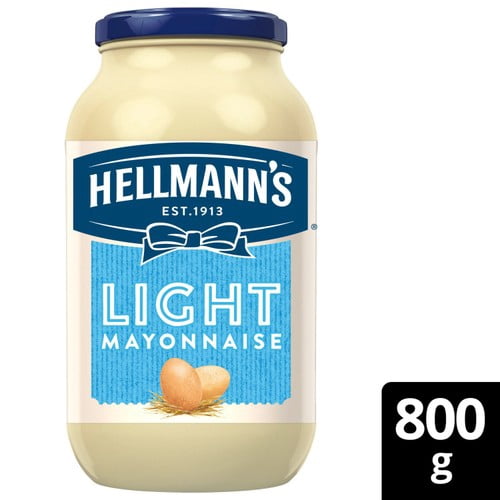 Hellmann's Light Mayonnaise 800g, British Import (Pack of 2)